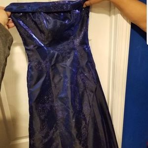 Formal/ prom dress blue